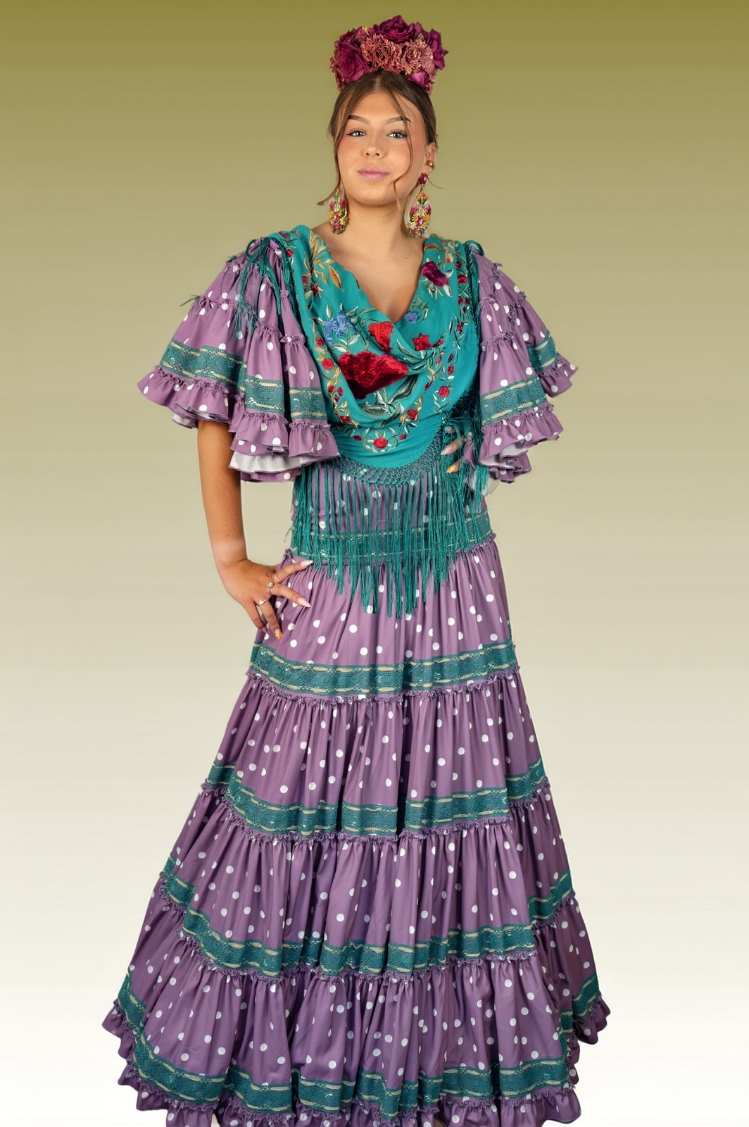 Traje de flamenca — Vive Sevilla Flamenca
